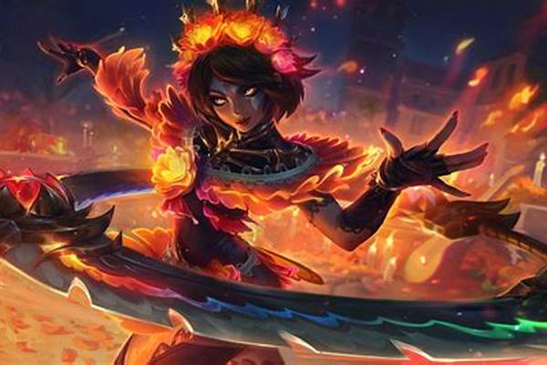 lol龙血武姬哪个皮肤好。特效多好看的,