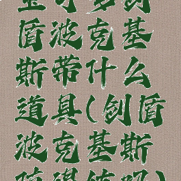 宝可梦剑盾波克基斯带什么道具(剑盾波克基斯值得练吗)