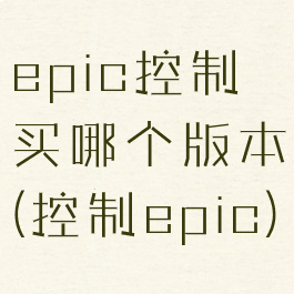 epic控制买哪个版本(控制epic)