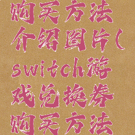 switch游戏兑换券购买方法介绍图片(switch游戏兑换券购买方法介绍图片大全)