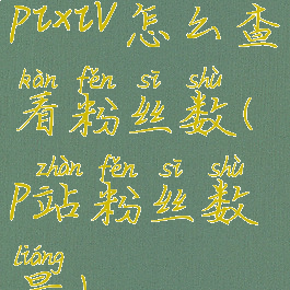 pixiv怎么查看粉丝数(p站粉丝数量)