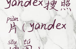 yandex搜照片(yandex搜图)